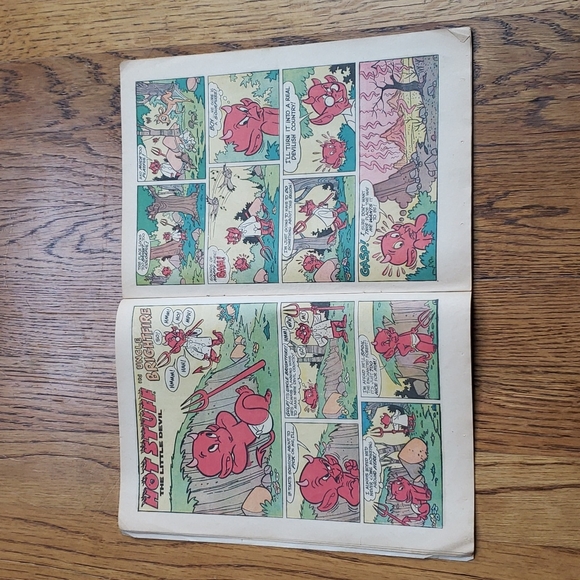 Vintage 60s Devil Kids Starring Hot Stuff Vol. 1 No. 8 Harvey Comics Comic Book - Picture 7 of 16